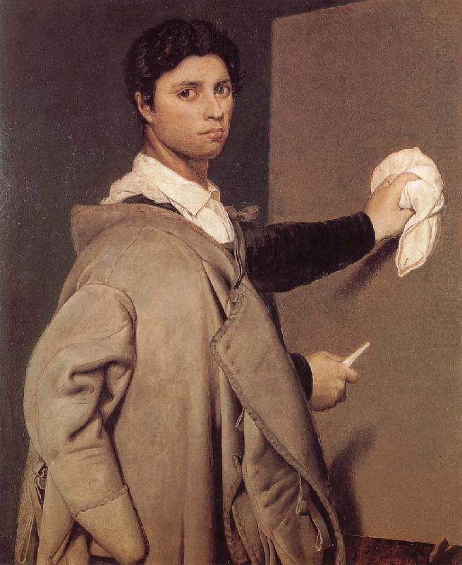 Jean-Auguste Dominique Ingres Self-portrait oil painting picture